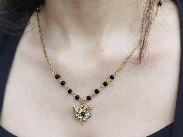 Butterfly necklace Image 3 Preview