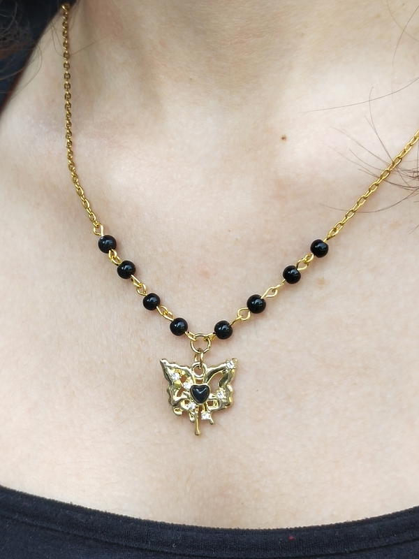 Butterfly necklace Image 4 Preview