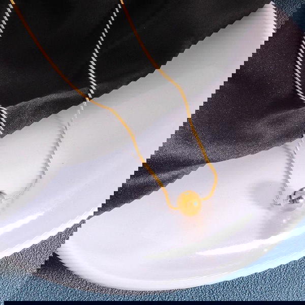 Golden pearl Necklace  Image 7 Preview