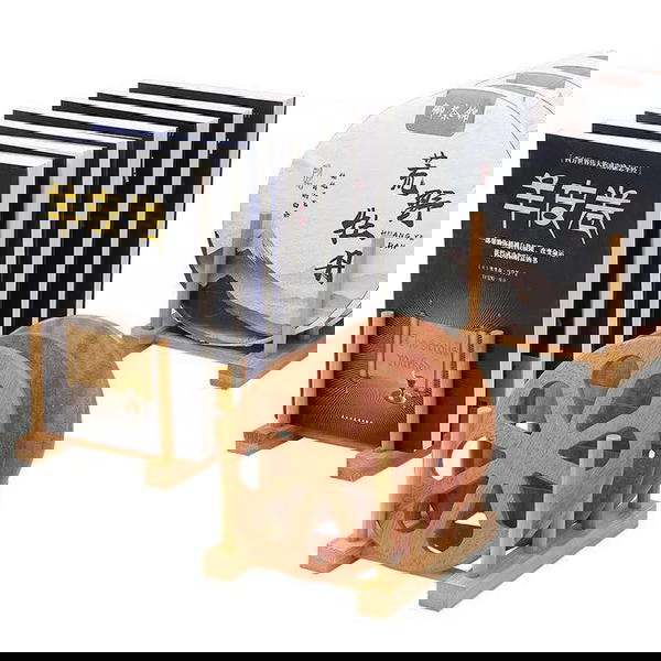 منظم اطباق و كتب خشب Image 4 Preview