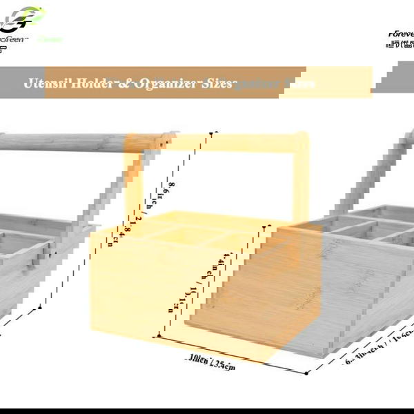 منظم معالق خشب Image 2 Preview
