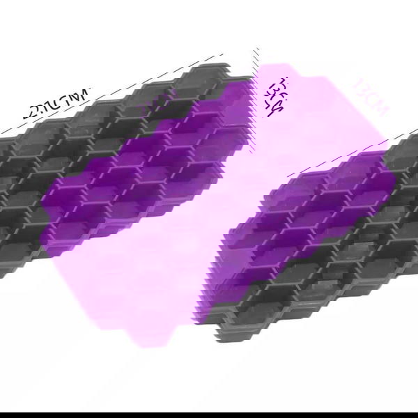 قالب ثلج سيلكون شكل خليه  Image 4 Preview