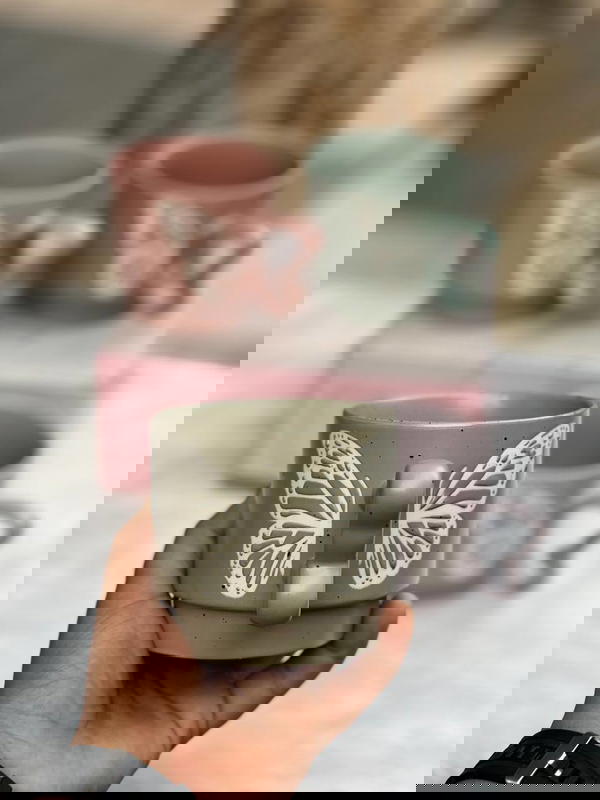 طقم مجات فراشات  Image 2 Preview