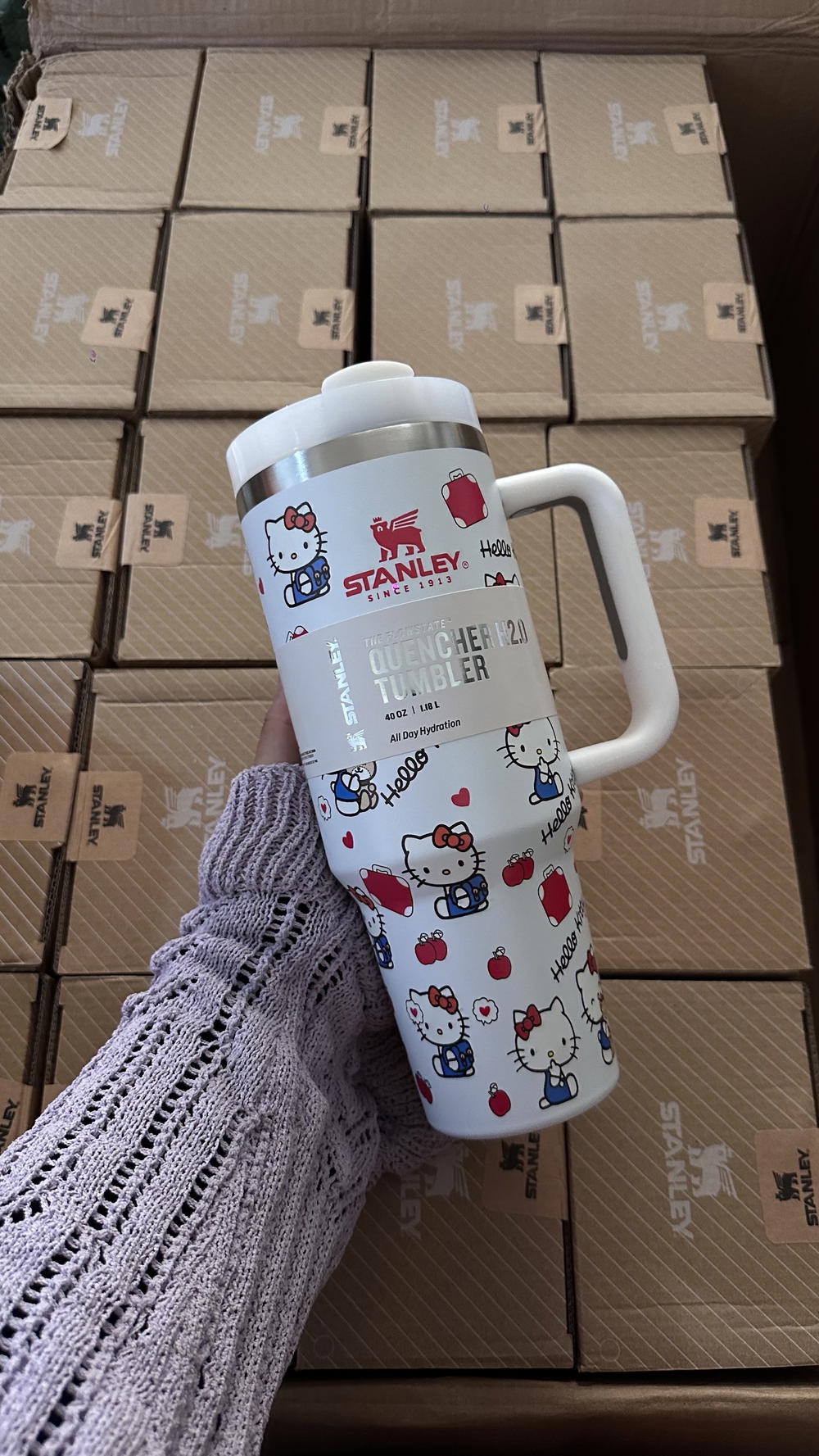 white&hellokitty stanlycup Preview Image