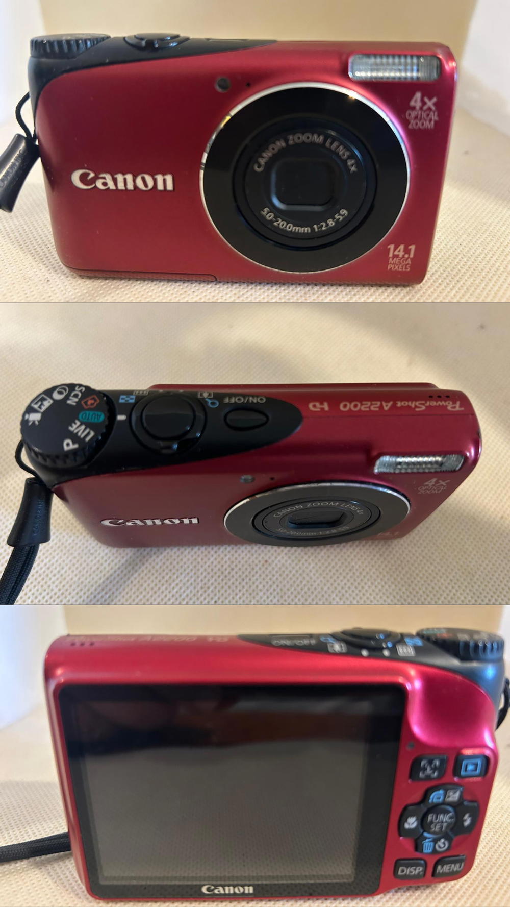 canon powershot A2200 Preview Image