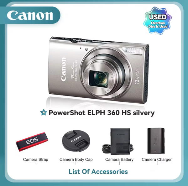 canon powershot Elph360 hs Image 2 Preview