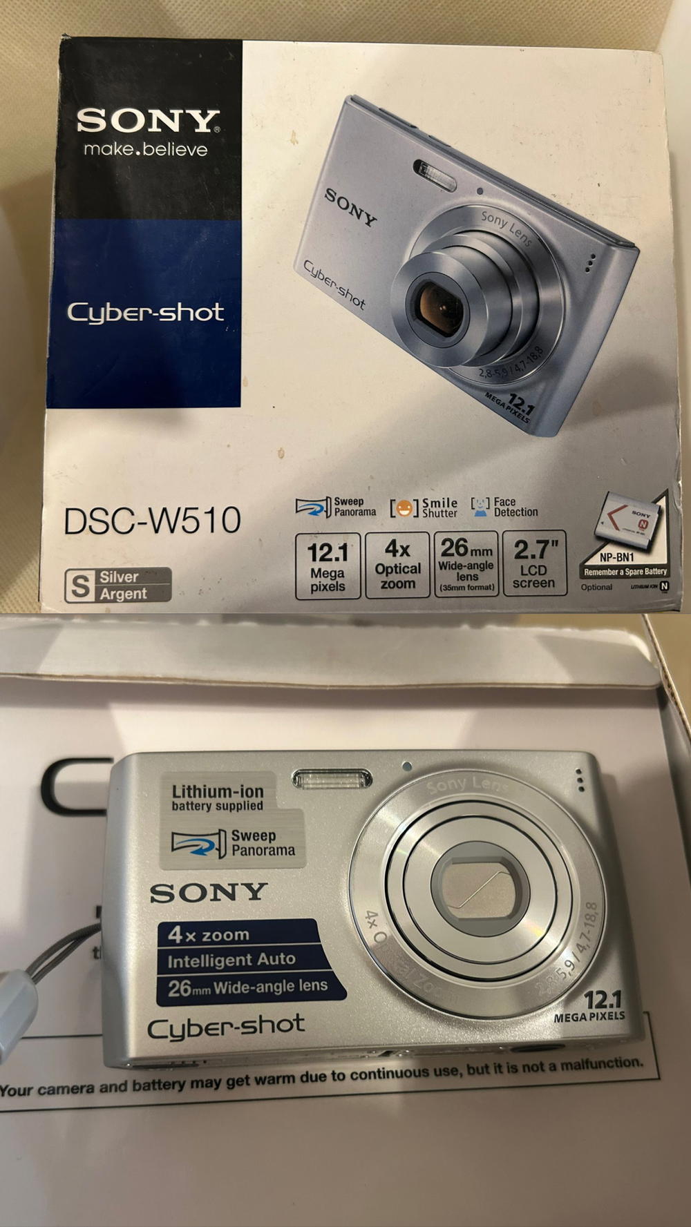 Sony DSC-w510 Preview Image