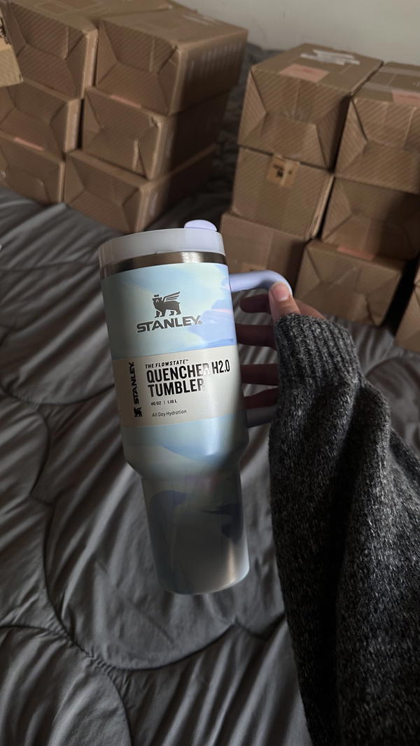 ستانلي كب ازرق سماوي ملون اكبر حجم 40oz Image 4 Preview