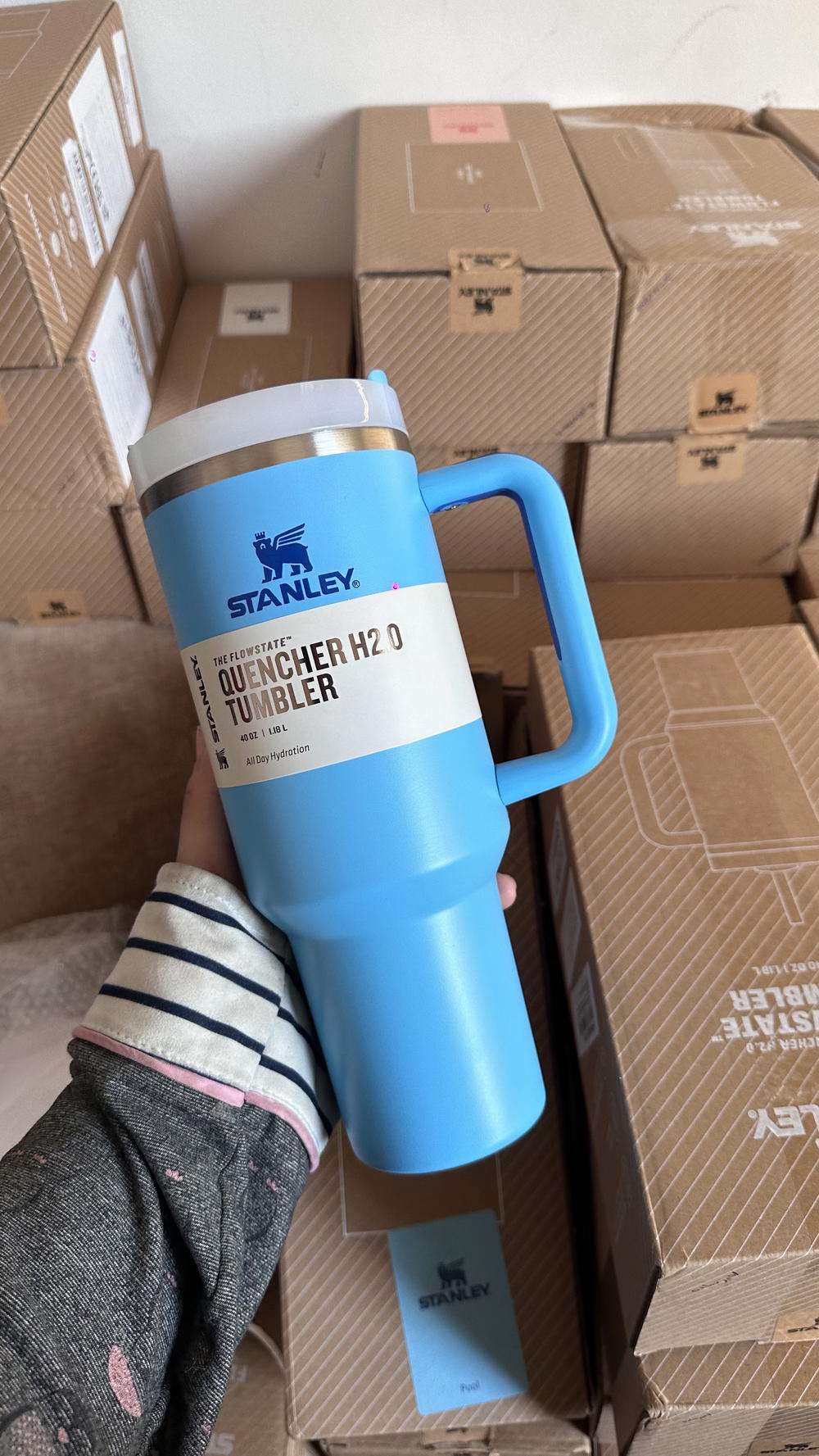 ستانلي كب لون ازرق اكبر حجم 40oz Preview Image