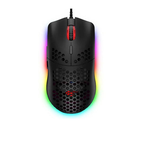 Gamenote Ms1023 Honey Comb RgbProgrammable Gaming Mouse - 6 Buttons,6400 Dpi Image 1 Preview