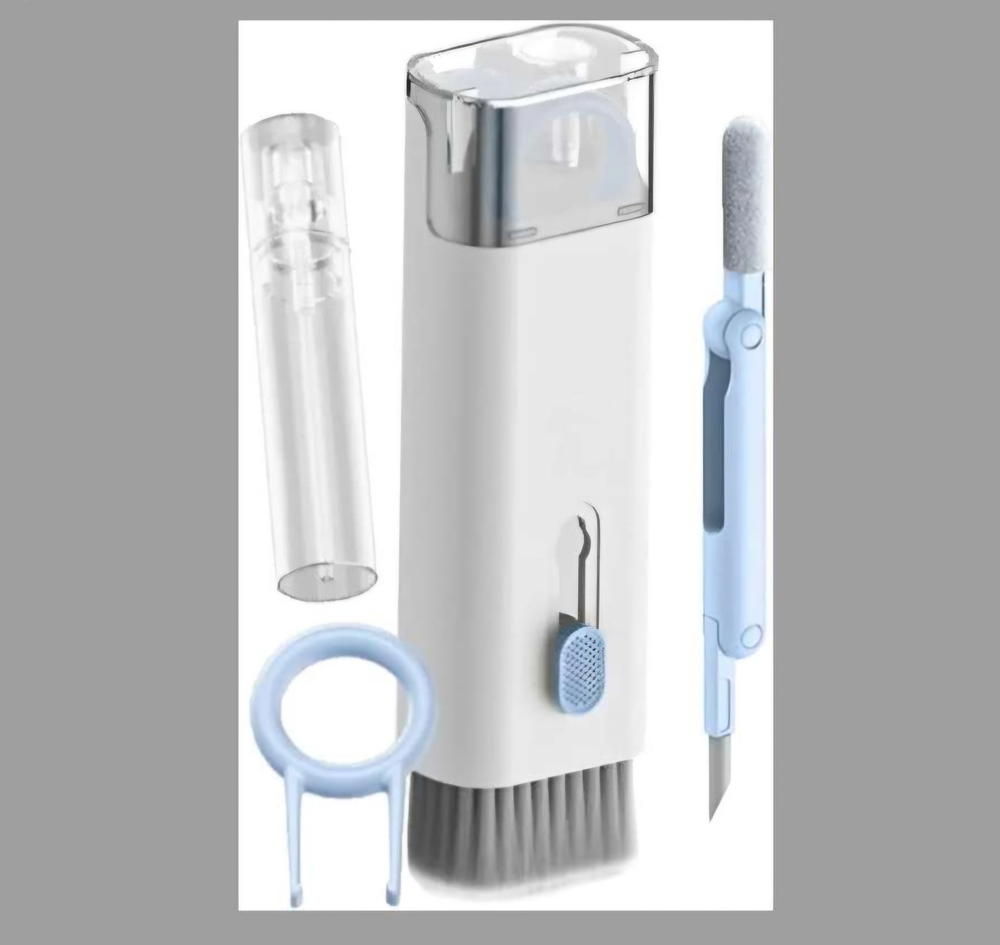 Keyboard Cleaner Brush, 7 in 1 Keyboard Cleaning BrushKit,Multifunctional Keyboard Earphone Cleaner with KeyCapsPuller,ForAirpods 2/pro Gaming Mechanical Keyboard (ColorBlue) Preview Image