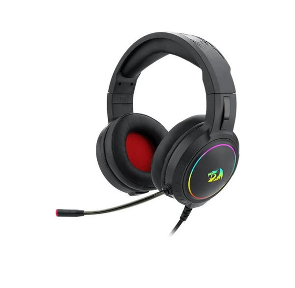 Redragon H270 RGB Gaming Headsetwith Microphone, Wired, Compatible withXbox One, Nintendo Switch, PS4, PS5, PC,Laptops and Nintendo Switch (Black) Image 1 Preview