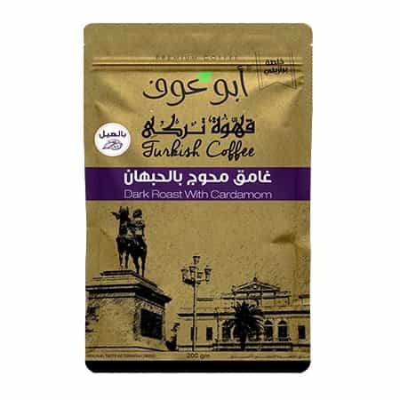 ابو عوف قهوه تركي غامق محوج بالحبهان100 الجرام Preview Image