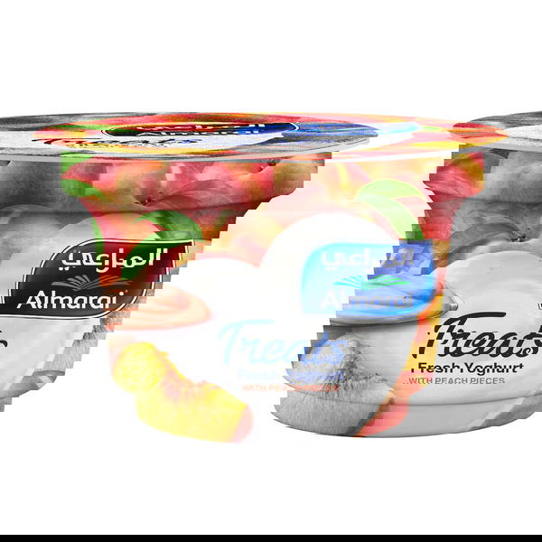 المراعي الزبادي بقطع الخوخ 150 جرام Image 1 Preview