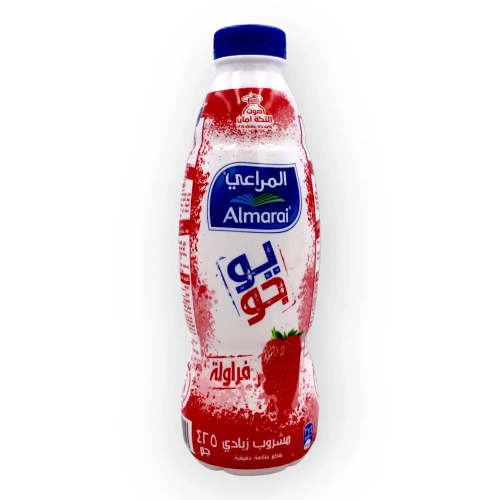 المراعي يوجو مشروب زبادي بالفراوله 425 جرام Preview Image