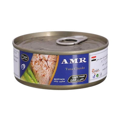 amr تونه قطع في زيت نباتي 185 جرام Preview Image