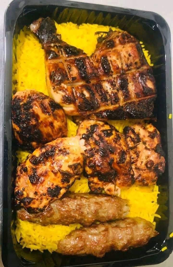 عرض السلطان ( وراك+3قطع شيش+2 صابع كفته+رز بسمتي+سلطه+طحينه) Preview Image