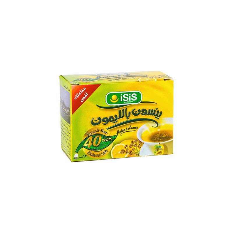 ايزيس اعشاب يانسون بالليمون 12 ظرف Preview Image