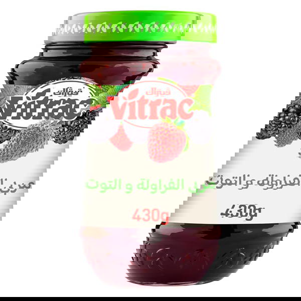 فيتراك مربى فراوله وتوت 430 جرام Image 1 Preview