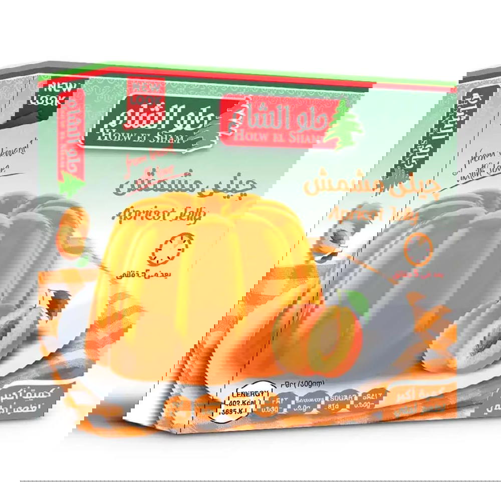 حلو الشام جيلي مشمش 70 جرام Preview Image