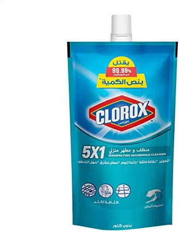 كلوركس منظف ومطهر نسيم البحر 5*1 400 ملي Image 1 Preview