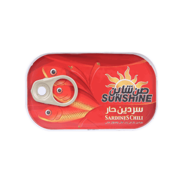 صن شاين سردين حار 125 جرام Image 1 Preview