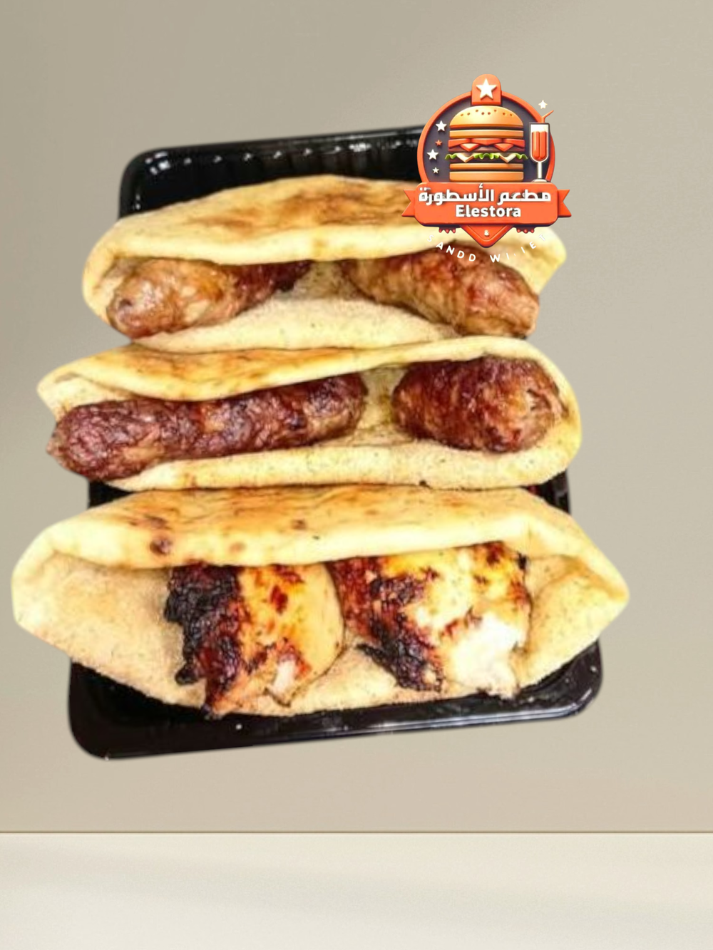 سندوتشات (2 كفته+1 شيش+سلطه+طحينه( Preview Image