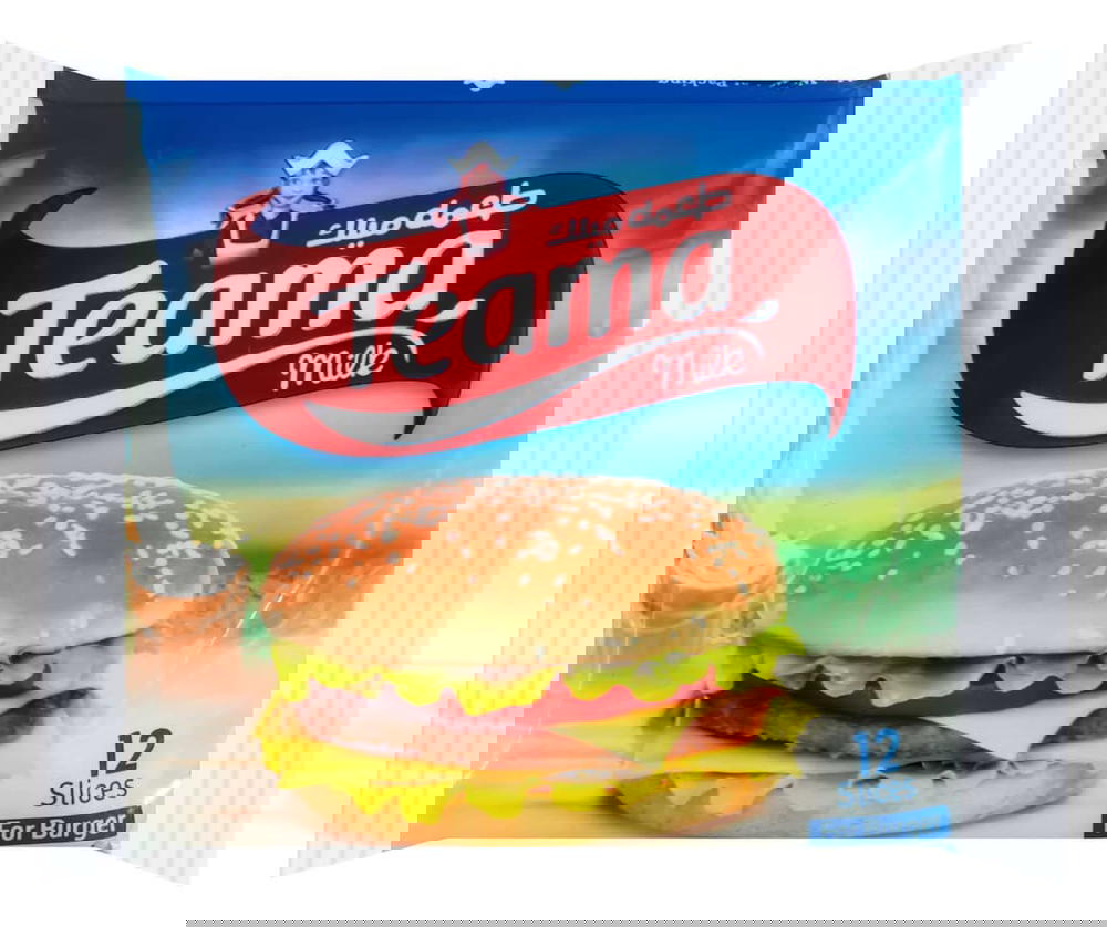 طعمه جبنه شرائح للبرجر 12 قطعه Preview Image