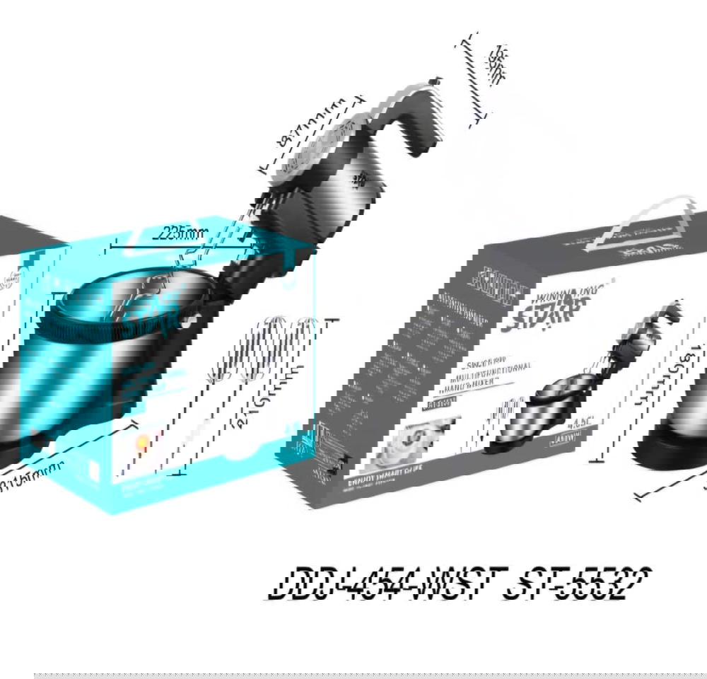 عجانة ستار الاحترافية ST-5532 - قلب مخبز منزلك!(4.5 لتر • 450 واط • وعاء ستانلس ستيل Preview Image