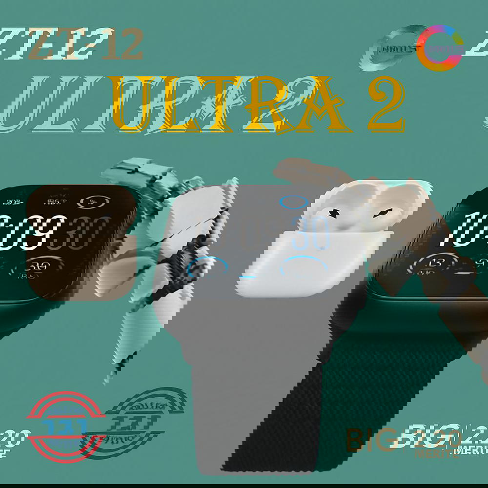 الساعة ULTRA 2 ZT12 الذكية مع سماعات بلوتوث  Preview Image