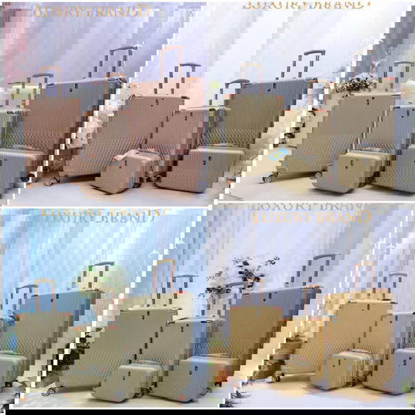 أقوى عرض مخفض علا حقائب الفيبر ولفترة محدودةفقط ب٥٥ الفNEW  شناط فيبر الأصلي مضمون خامة قوية ومضمونه أربع عجلات متحركة Image 1 Preview