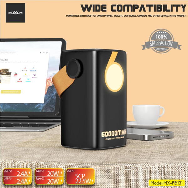 باور بنك موكسوم العملاق PB131*  مصدر طاقة لا ينفد بسهولة Image 4 Preview