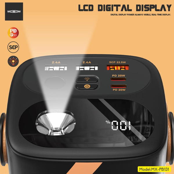 باور بنك موكسوم العملاق PB131*  مصدر طاقة لا ينفد بسهولة Image 5 Preview