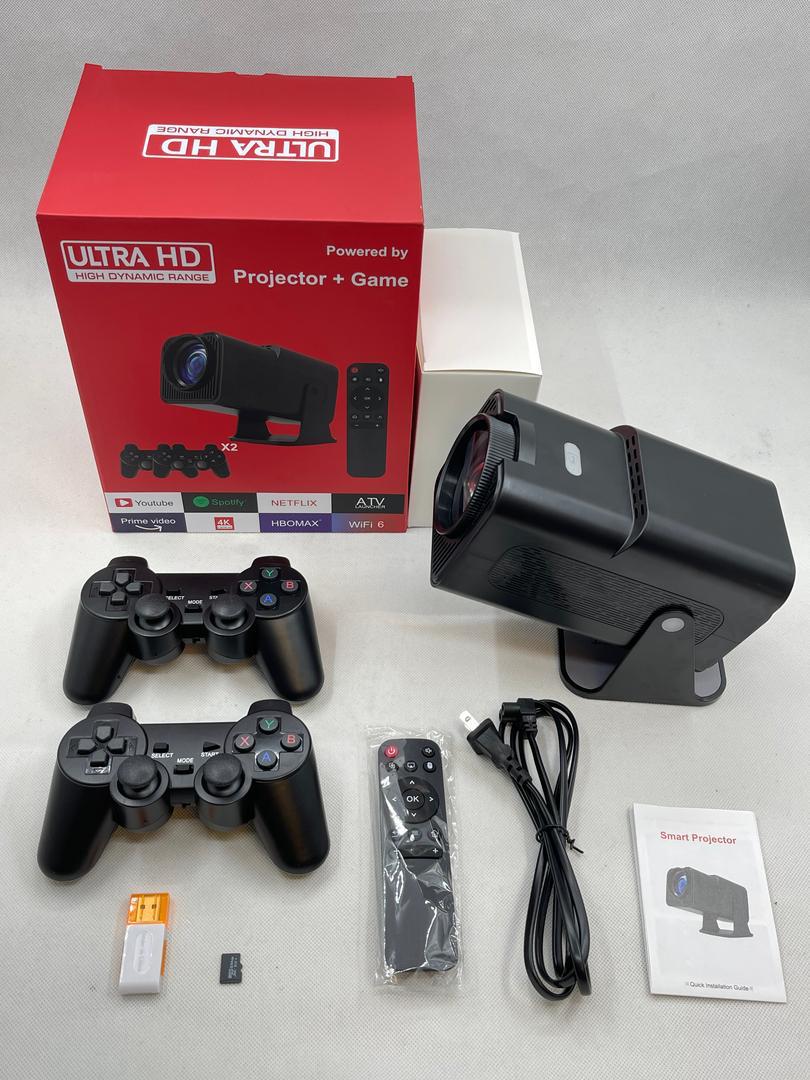 بروجكتر أندرويد الذكي اسود وكاله مع لعبة بلاستيشن  Preview Image