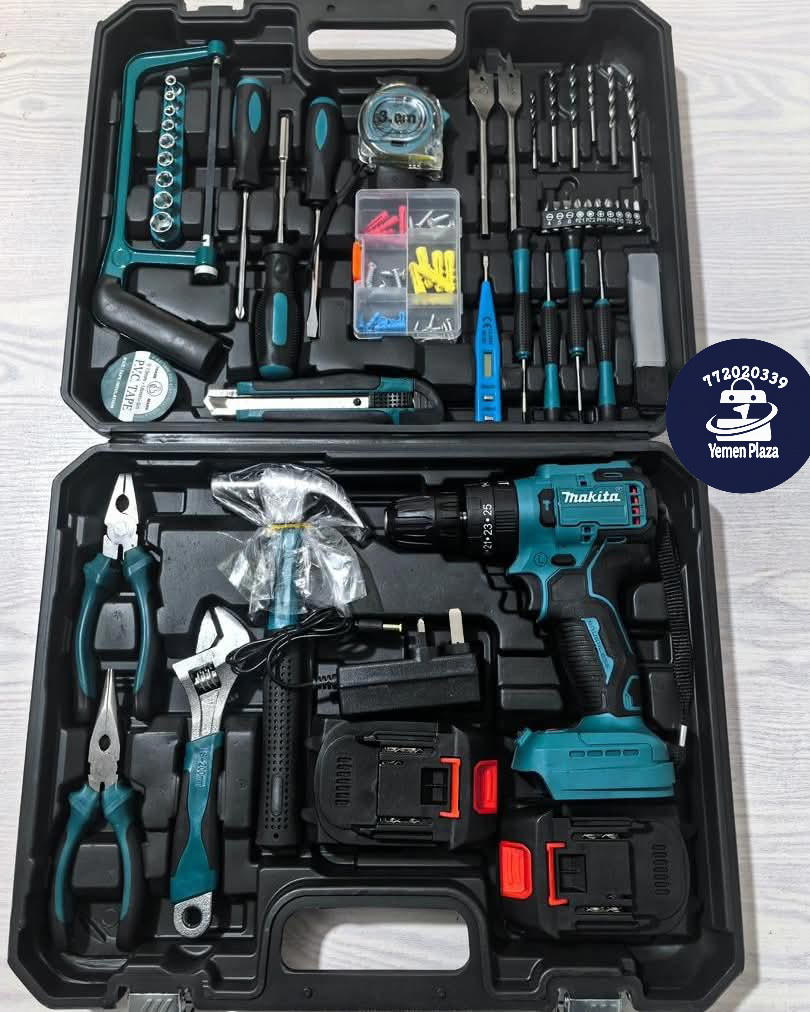 دريل لاسلكي احترافي بتقنية البرشلس - ورشة عمل متكاملة بين يديك Preview Image