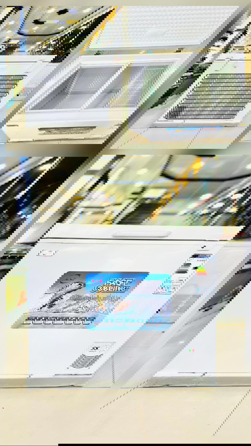 فريزر يتحدى حرارة البركان!  الأول من نوعه في الجمهورية اليمنية فريزر ALB المدرّع القوي والمتعدد الأنظمة Preview Image