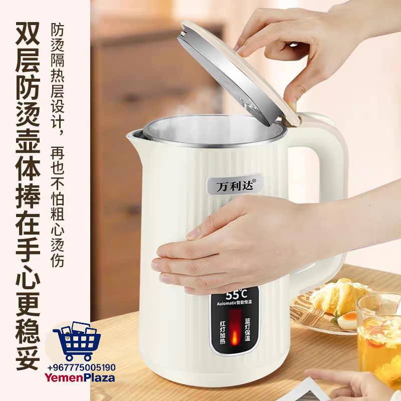 غلاية كهربائية SMURRFETT الجديدة بسعة 2.3 لترالمميزات: Preview Image