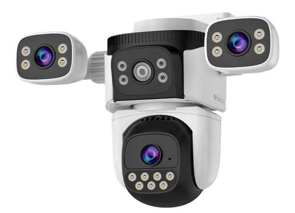 كاميرا المراقبة الخارجية اللاسلكية بدقة 16 ميجابيكسل تمنحك رؤية شاملة وواضحة لحماية ممتلكاتك بأعلى جودة. تأتي بعدسات ثلاثية Image 1 Preview