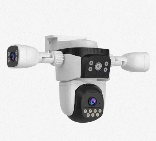 كاميرا المراقبة الخارجية اللاسلكية بدقة 16 ميجابيكسل تمنحك رؤية شاملة وواضحة لحماية ممتلكاتك بأعلى جودة. تأتي بعدسات ثلاثية Image 2 Preview