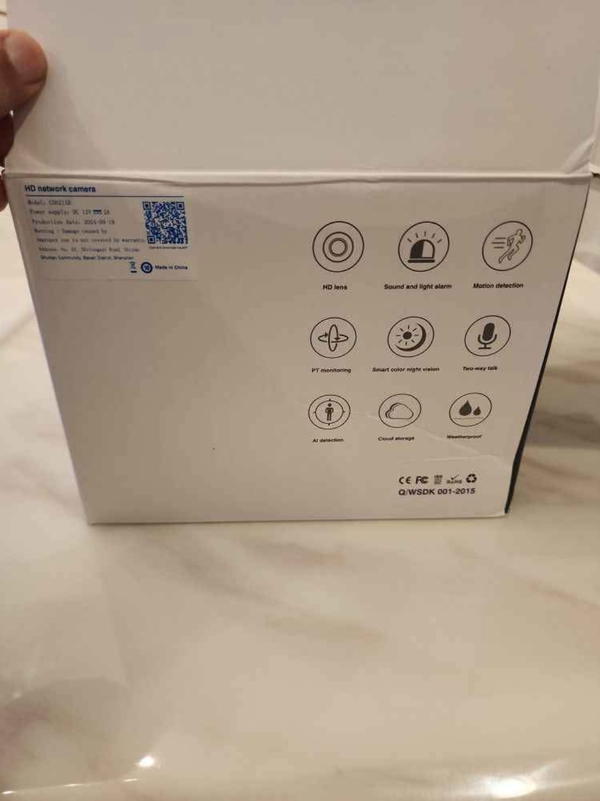 كاميرا المراقبة الخارجية اللاسلكية بدقة 16 ميجابيكسل تمنحك رؤية شاملة وواضحة لحماية ممتلكاتك بأعلى جودة. تأتي بعدسات ثلاثية Image 4 Preview