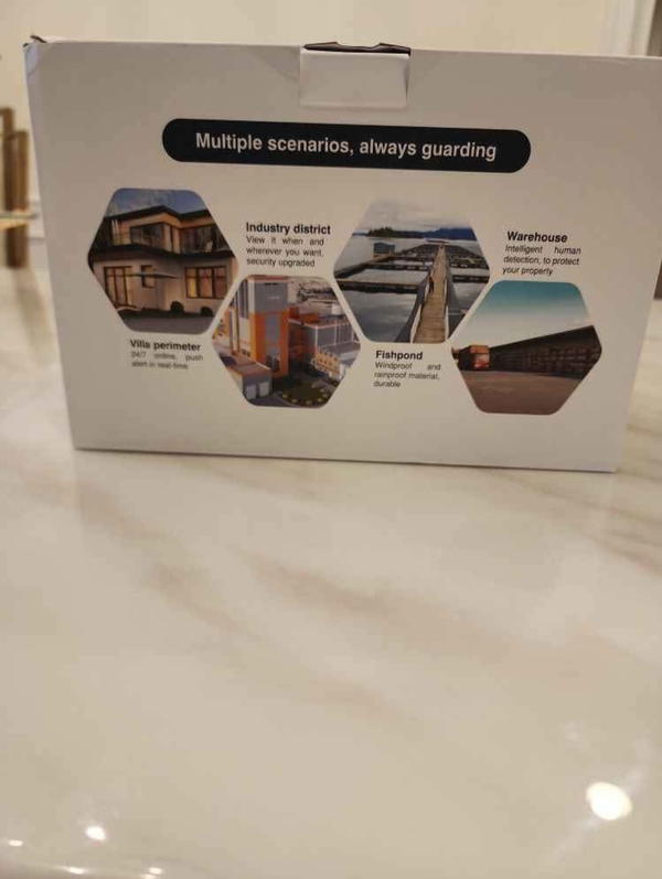 كاميرا المراقبة الخارجية اللاسلكية بدقة 16 ميجابيكسل تمنحك رؤية شاملة وواضحة لحماية ممتلكاتك بأعلى جودة. تأتي بعدسات ثلاثية Image 5 Preview