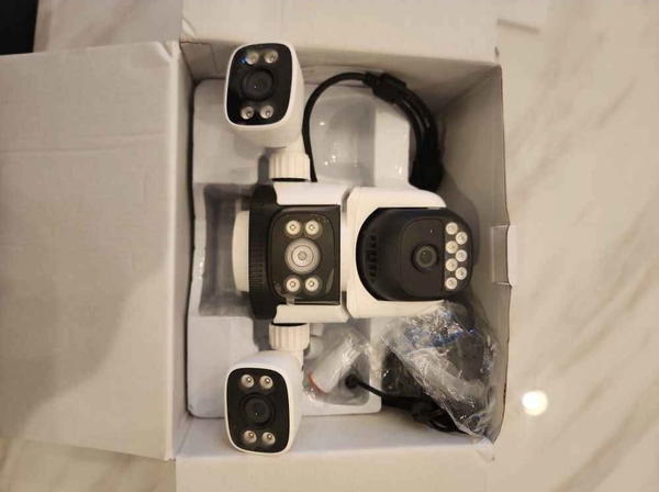 كاميرا المراقبة الخارجية اللاسلكية بدقة 16 ميجابيكسل تمنحك رؤية شاملة وواضحة لحماية ممتلكاتك بأعلى جودة. تأتي بعدسات ثلاثية Image 6 Preview