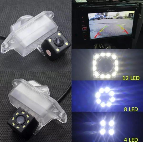 كاميرا خلفية للسيارة مزودة بإضاءة LED للرؤية الليلية Image 5 Preview