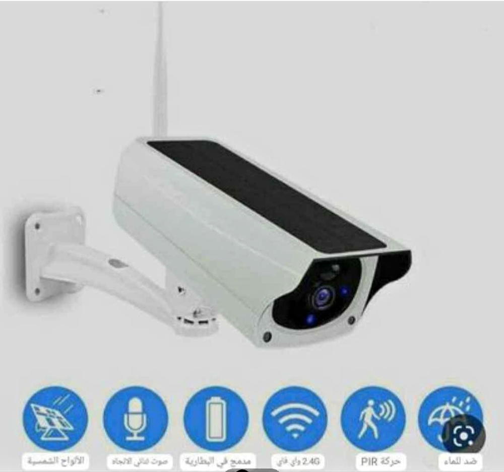 كاميرا مراقبة خارجية بالطاقة الشمسية - دقة 5MP HD  Preview Image