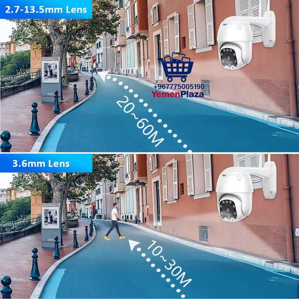 كاميرا مراقبة ذكية بدقة 5 ميجا بكسل – حماية متكاملة لمنزلك أو متجرك Image 3 Preview