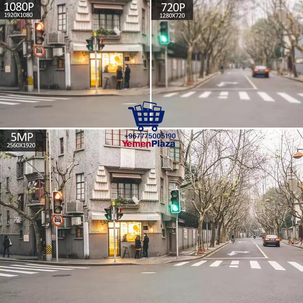 كاميرا مراقبة ذكية بدقة 5 ميجا بكسل – حماية متكاملة لمنزلك أو متجرك Image 6 Preview