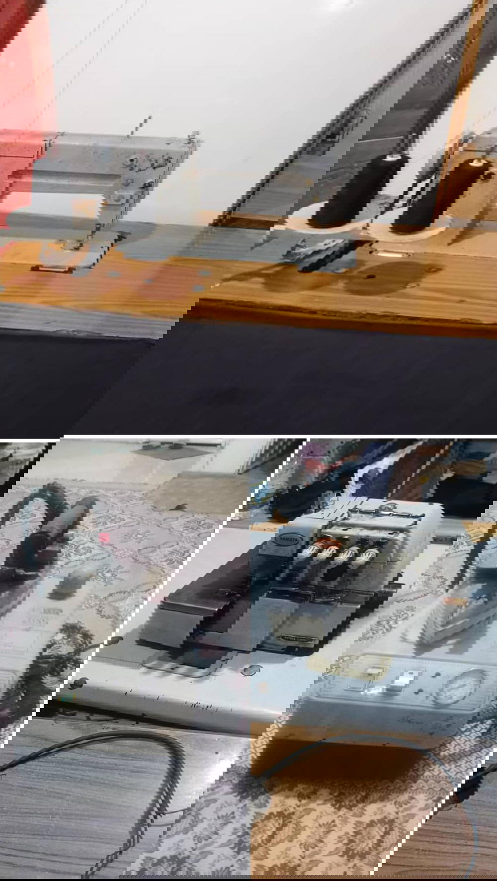 معدات خياطة صناعية متكاملة بحالة ممتازة Preview Image