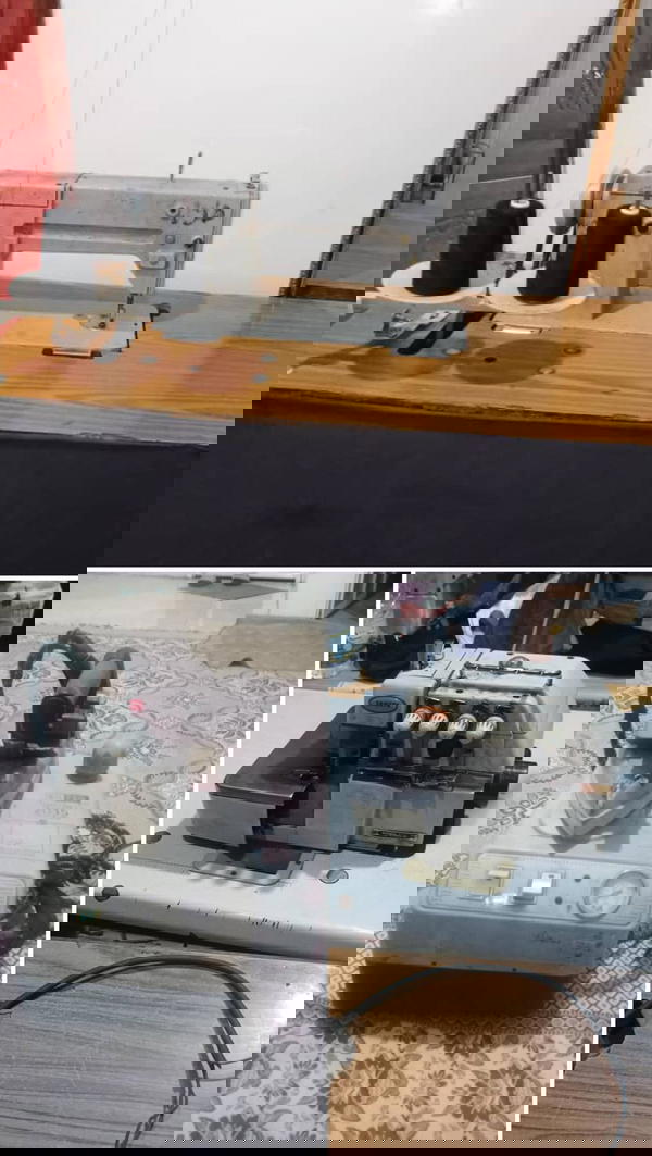 معدات خياطة صناعية متكاملة بحالة ممتازة Image 1 Preview