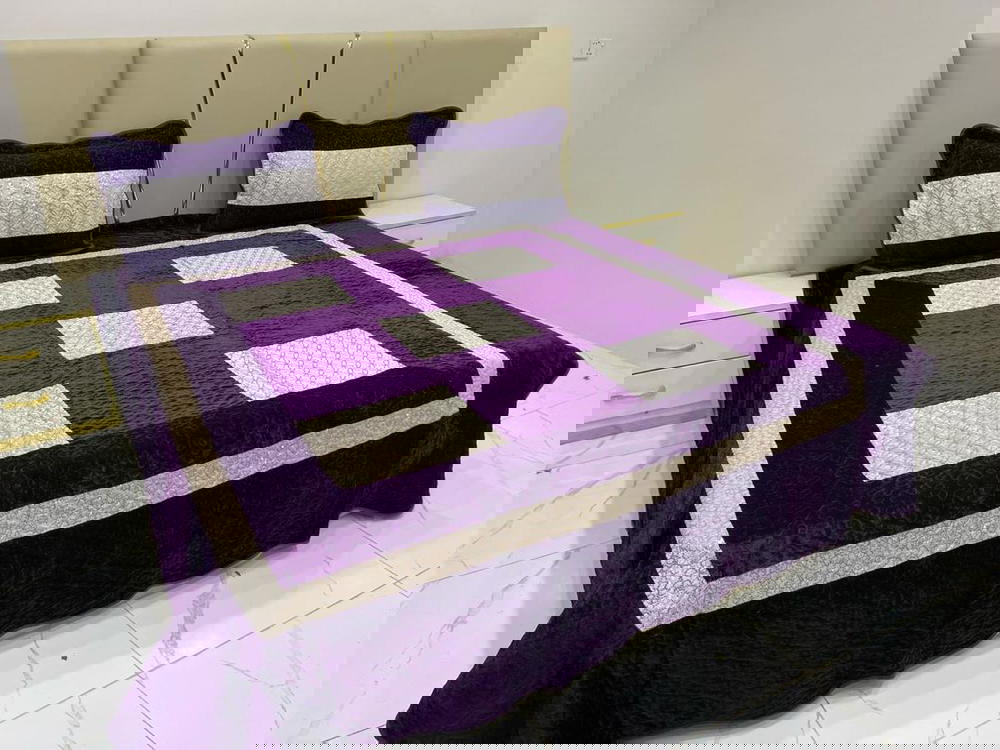 معنا إجعل غرفة نومك أكثر أناقة وراحة! وصل الموديل الجديد الفاخر بقماش مخملي ناعم ومميز جداً! Preview Image