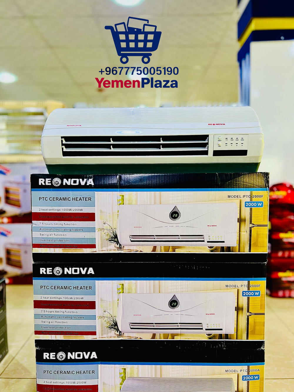 مكيف جداري موديل 139 دفاية ذكية بسعر مناسب وجودة عالية  السعر: 30,000 ريال يمني  السعر بالريال السعودي: 214 ر.س   Preview Image